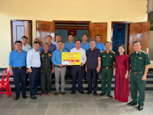 ĐOÀN CÔNG TÁC TỈNH ĐỒNG NAI THĂM ĐỘI K72 ĐANG LÀM NHIỆM VỤ TẠI TỈNH KRATIE: HÀNH TRÌNH CỦA NGHĨA ĐẢNG, TÌNH DÂN TRÊN ĐẤT BẠN CAMPUCHIA