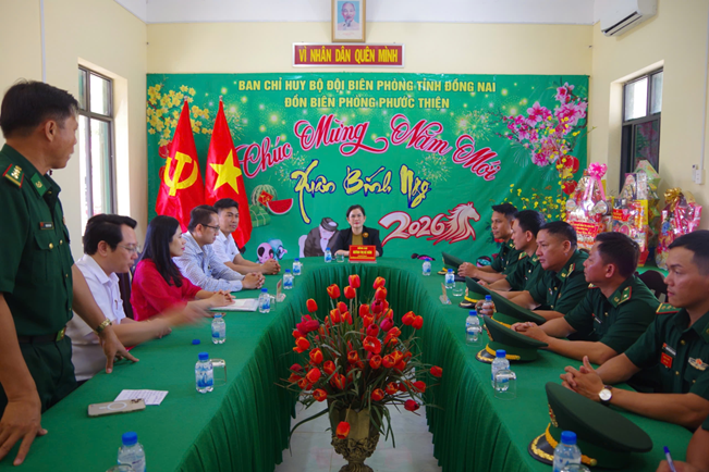 BAN CHỈ ĐẠO CÔNG TÁC BIÊN GIỚI TỈNH THĂM VÀ CHÚC TẾT CÁC XÃ BIÊN GIỚI VÀ CÁC ĐỒN BIÊN PHÒNG NHÂN DỊP XUÂN BÍNH NGỌ 2026